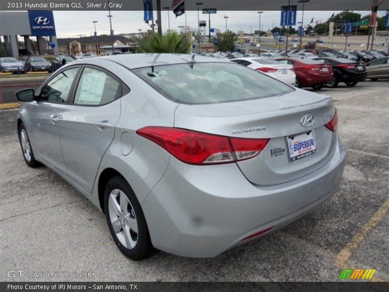 Silver / Gray 2013 Hyundai Elantra GLS