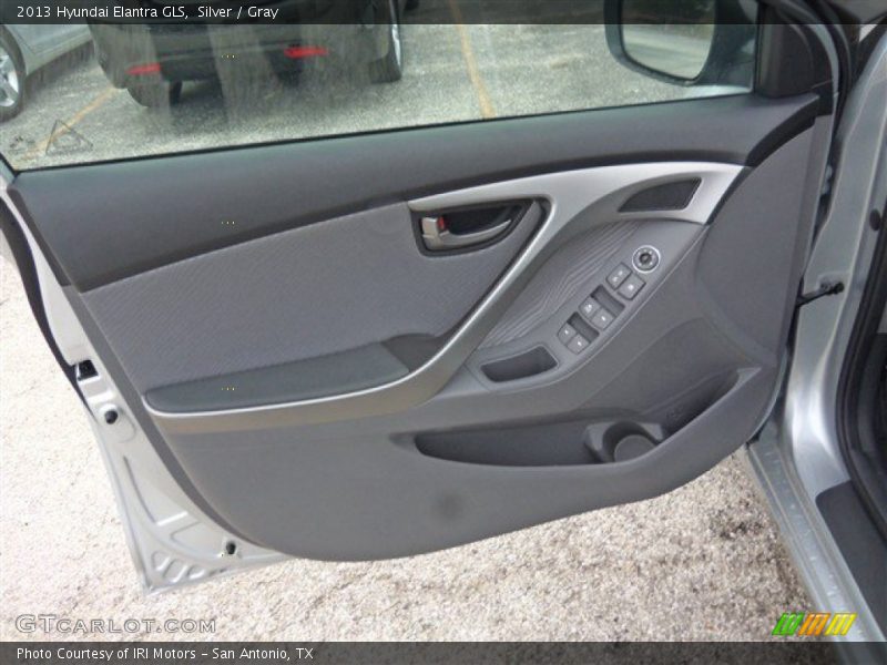 Silver / Gray 2013 Hyundai Elantra GLS
