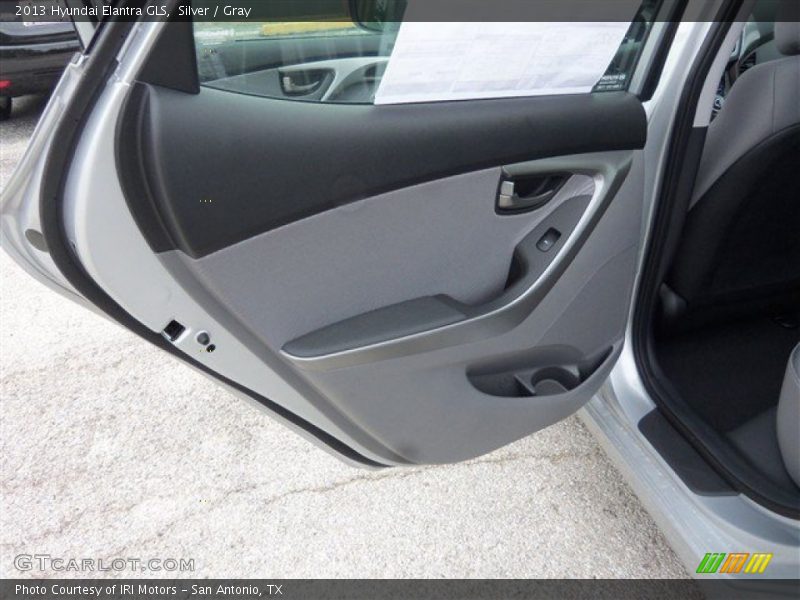 Silver / Gray 2013 Hyundai Elantra GLS