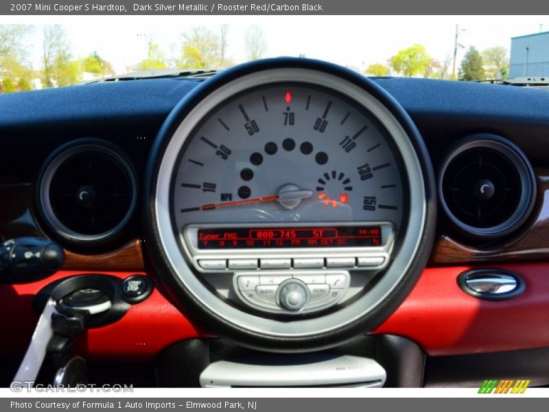 Dark Silver Metallic / Rooster Red/Carbon Black 2007 Mini Cooper S Hardtop