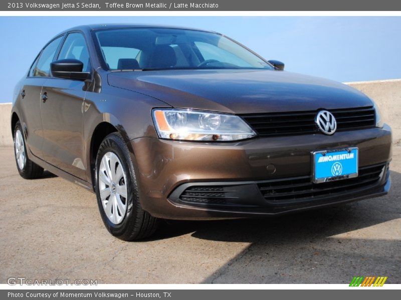 Toffee Brown Metallic / Latte Macchiato 2013 Volkswagen Jetta S Sedan