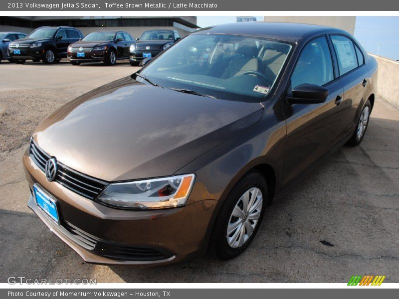 Toffee Brown Metallic / Latte Macchiato 2013 Volkswagen Jetta S Sedan
