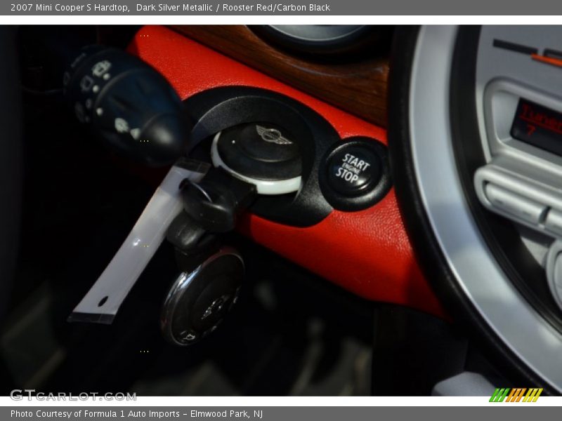 Dark Silver Metallic / Rooster Red/Carbon Black 2007 Mini Cooper S Hardtop
