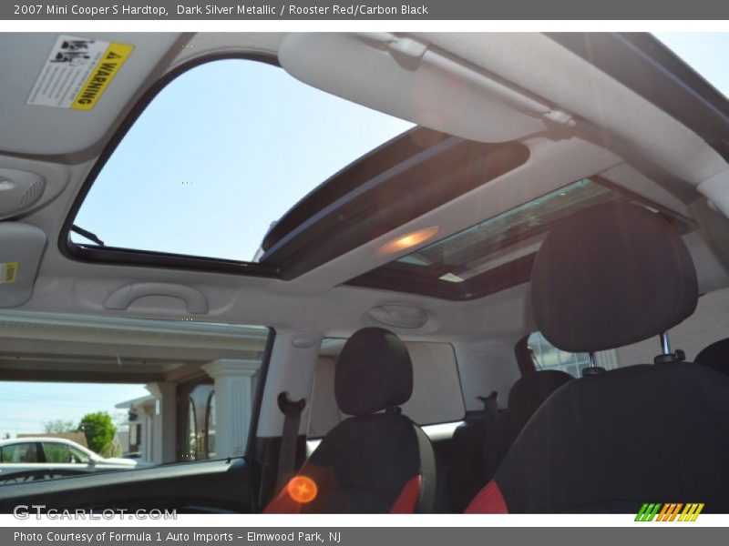 Dark Silver Metallic / Rooster Red/Carbon Black 2007 Mini Cooper S Hardtop