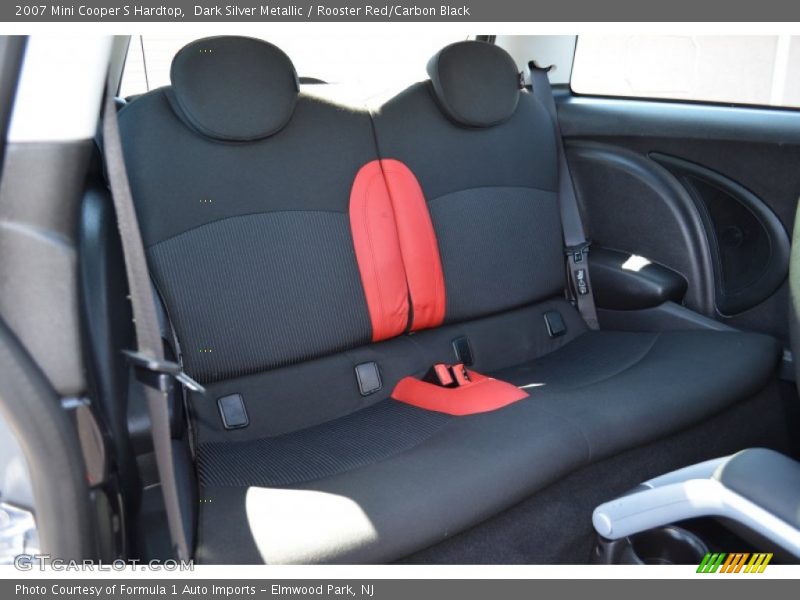 Rear Seat of 2007 Cooper S Hardtop