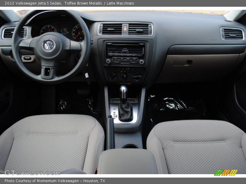 Toffee Brown Metallic / Latte Macchiato 2013 Volkswagen Jetta S Sedan