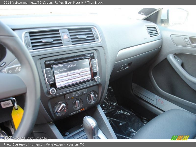 Reflex Silver Metallic / Titan Black 2013 Volkswagen Jetta TDI Sedan