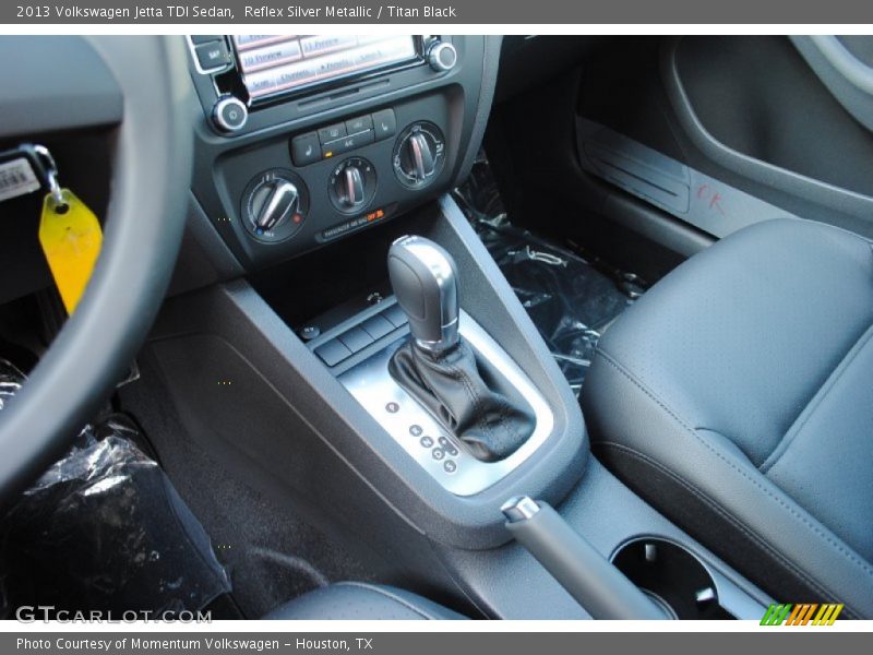 Reflex Silver Metallic / Titan Black 2013 Volkswagen Jetta TDI Sedan
