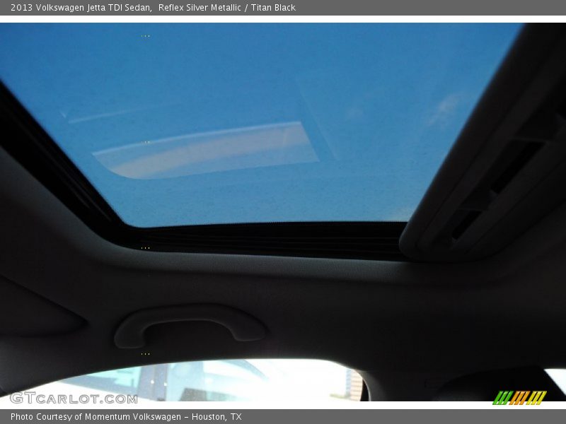 Reflex Silver Metallic / Titan Black 2013 Volkswagen Jetta TDI Sedan