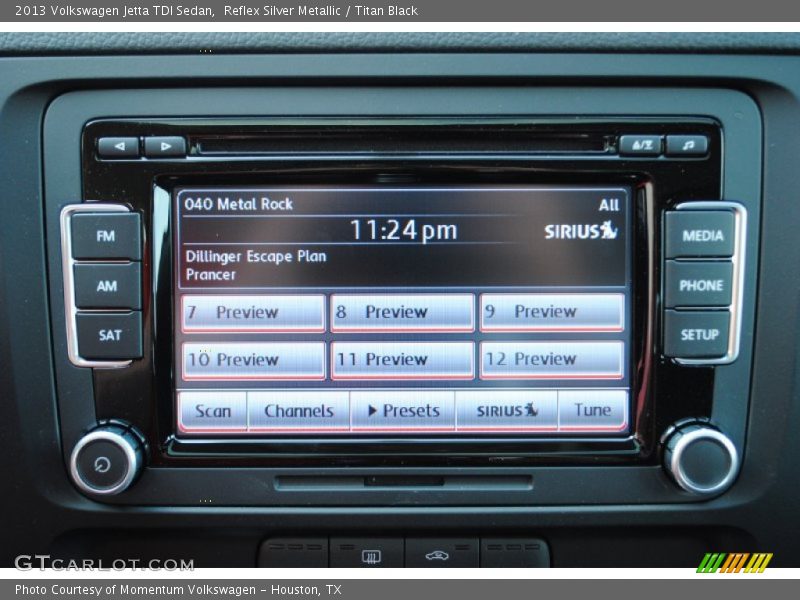 Reflex Silver Metallic / Titan Black 2013 Volkswagen Jetta TDI Sedan