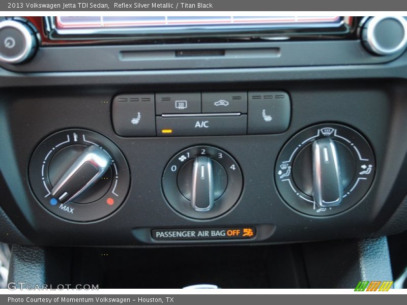 Reflex Silver Metallic / Titan Black 2013 Volkswagen Jetta TDI Sedan