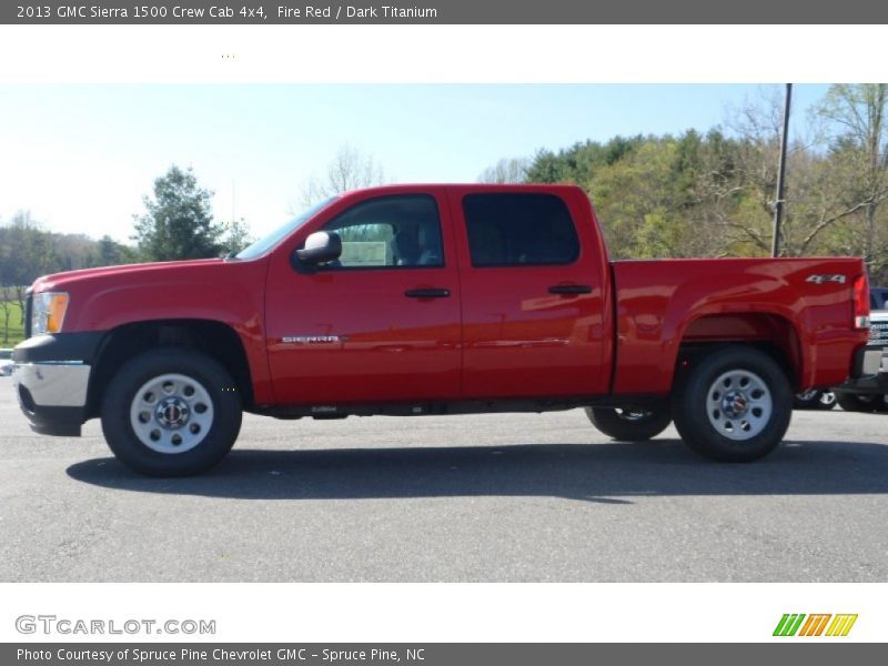 Fire Red / Dark Titanium 2013 GMC Sierra 1500 Crew Cab 4x4