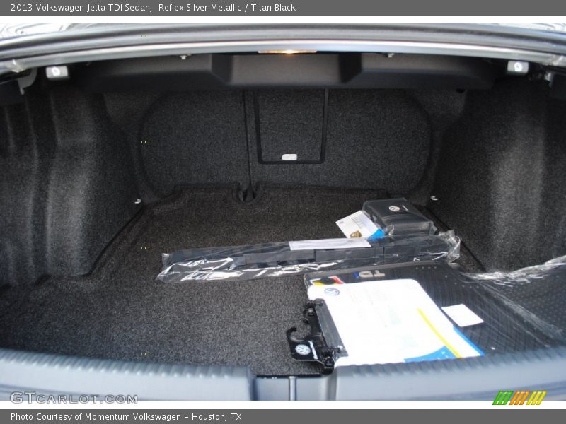 Reflex Silver Metallic / Titan Black 2013 Volkswagen Jetta TDI Sedan