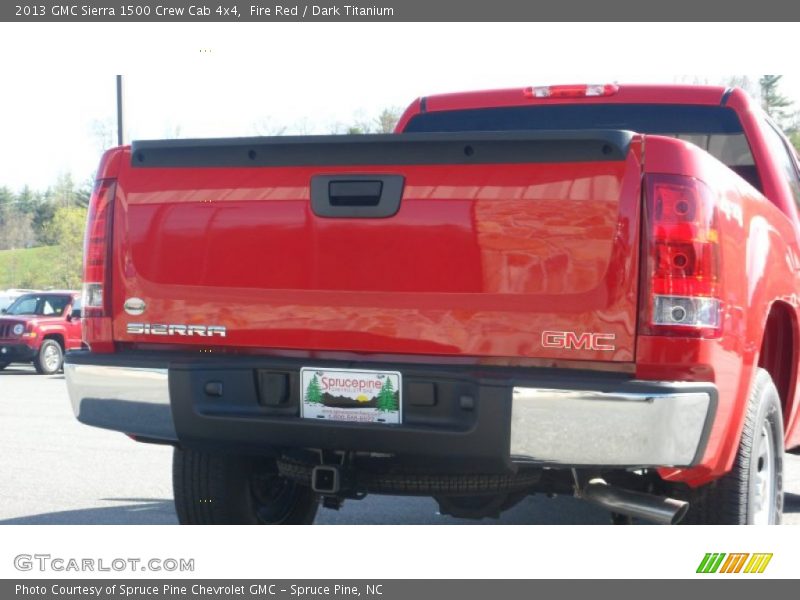 Fire Red / Dark Titanium 2013 GMC Sierra 1500 Crew Cab 4x4