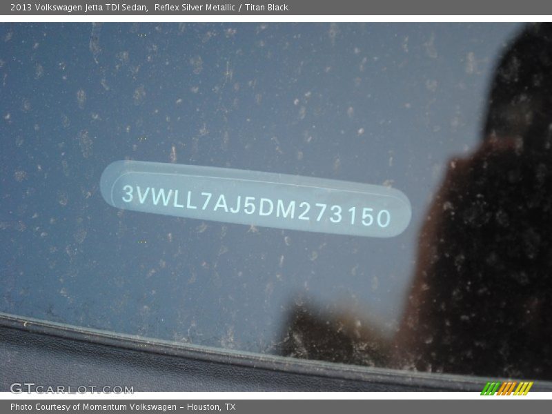 Reflex Silver Metallic / Titan Black 2013 Volkswagen Jetta TDI Sedan