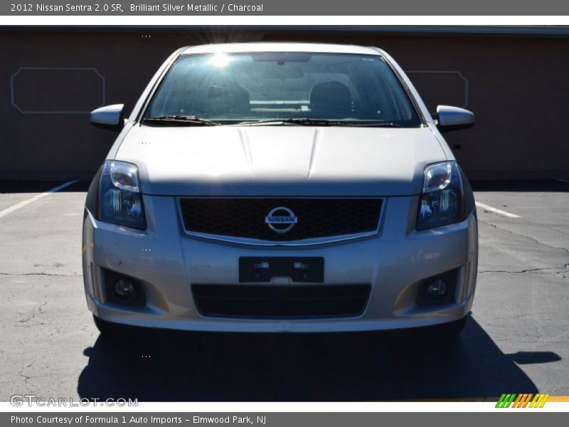 Brilliant Silver Metallic / Charcoal 2012 Nissan Sentra 2.0 SR