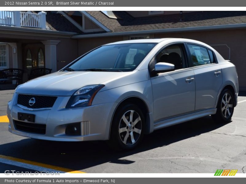 Brilliant Silver Metallic / Charcoal 2012 Nissan Sentra 2.0 SR