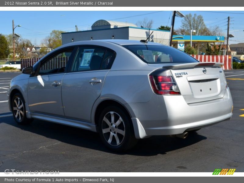 Brilliant Silver Metallic / Charcoal 2012 Nissan Sentra 2.0 SR