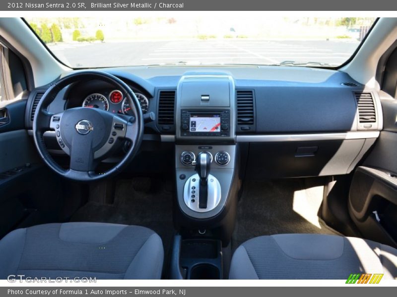 Brilliant Silver Metallic / Charcoal 2012 Nissan Sentra 2.0 SR