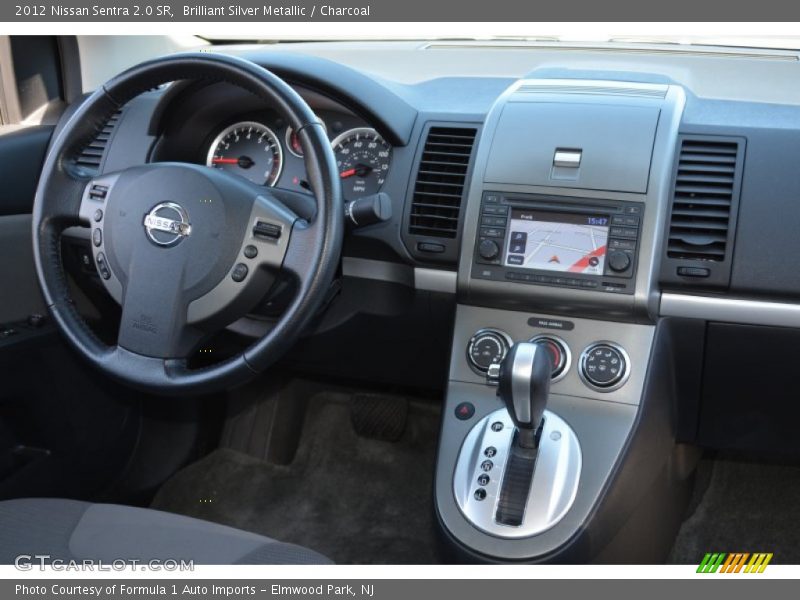 Brilliant Silver Metallic / Charcoal 2012 Nissan Sentra 2.0 SR