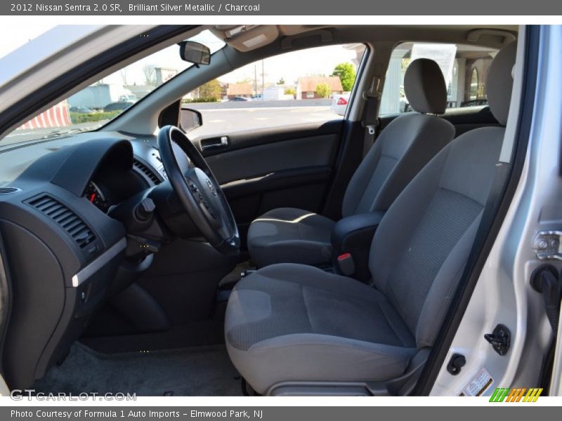 Brilliant Silver Metallic / Charcoal 2012 Nissan Sentra 2.0 SR