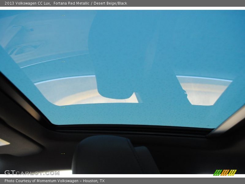 Fortana Red Metallic / Desert Beige/Black 2013 Volkswagen CC Lux