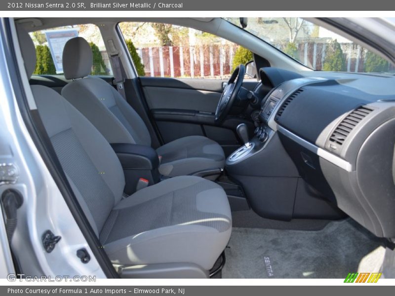 Brilliant Silver Metallic / Charcoal 2012 Nissan Sentra 2.0 SR