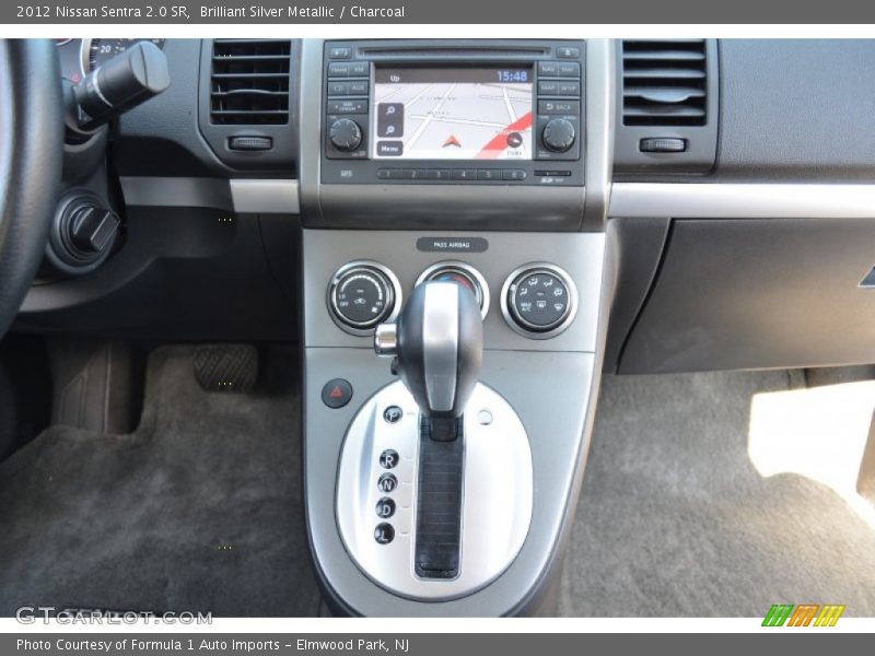 Brilliant Silver Metallic / Charcoal 2012 Nissan Sentra 2.0 SR