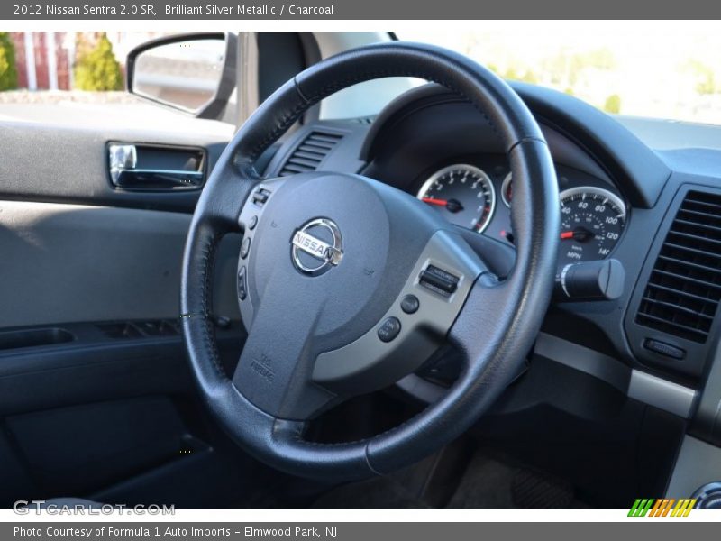 Brilliant Silver Metallic / Charcoal 2012 Nissan Sentra 2.0 SR