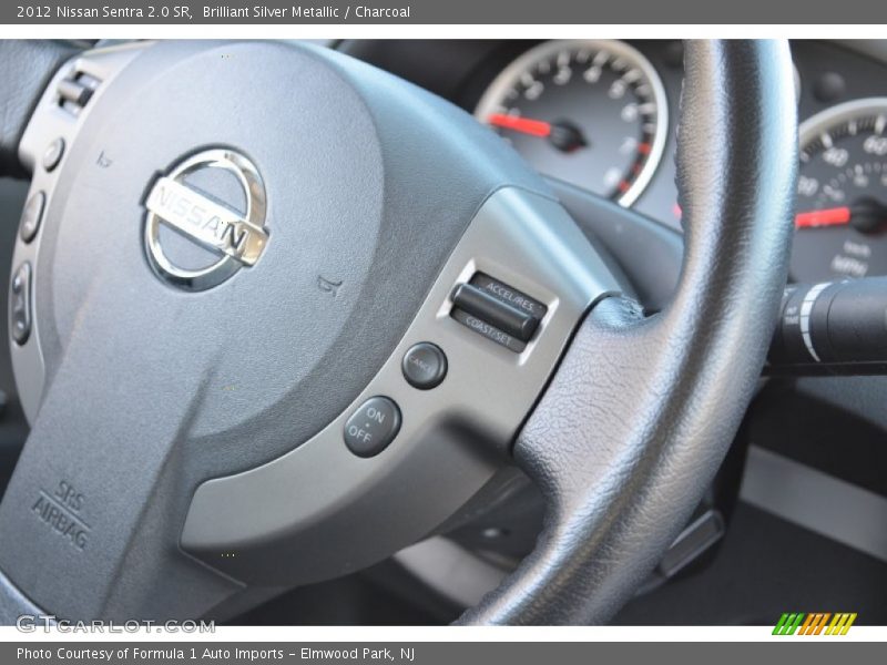 Brilliant Silver Metallic / Charcoal 2012 Nissan Sentra 2.0 SR