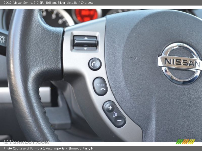 Brilliant Silver Metallic / Charcoal 2012 Nissan Sentra 2.0 SR