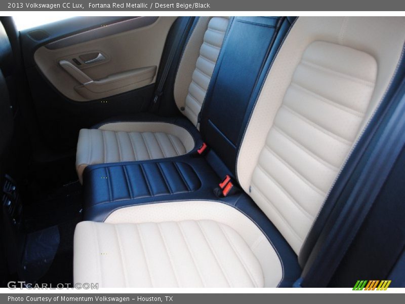 Fortana Red Metallic / Desert Beige/Black 2013 Volkswagen CC Lux