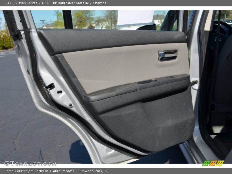 Brilliant Silver Metallic / Charcoal 2012 Nissan Sentra 2.0 SR