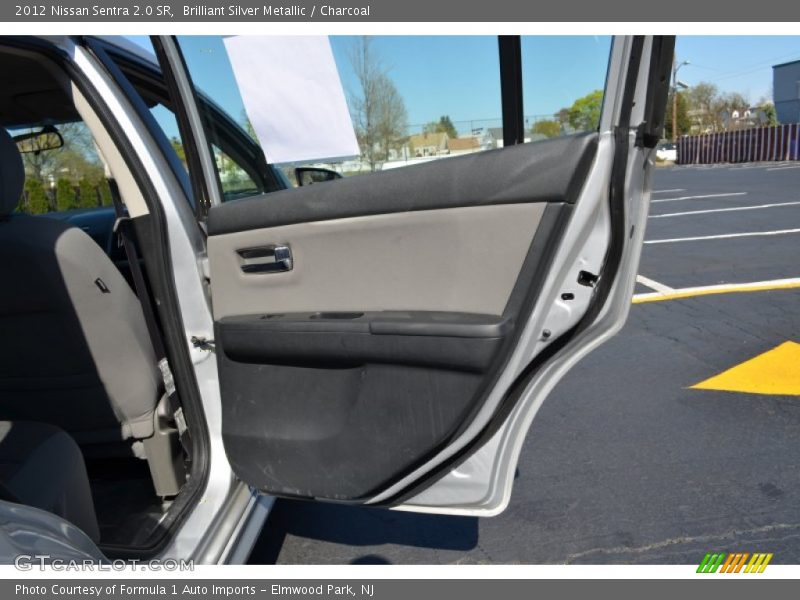 Brilliant Silver Metallic / Charcoal 2012 Nissan Sentra 2.0 SR