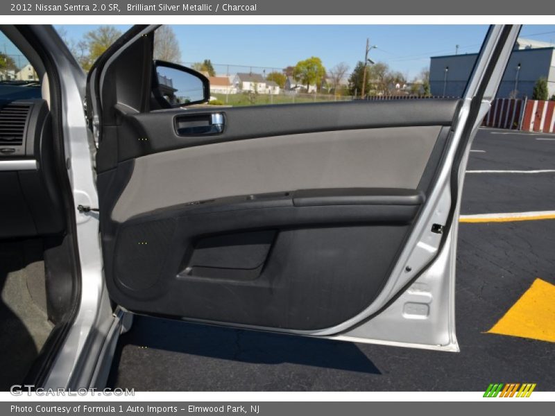 Brilliant Silver Metallic / Charcoal 2012 Nissan Sentra 2.0 SR