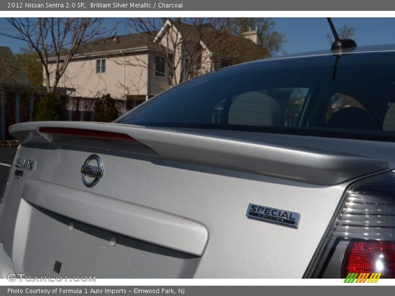 Brilliant Silver Metallic / Charcoal 2012 Nissan Sentra 2.0 SR