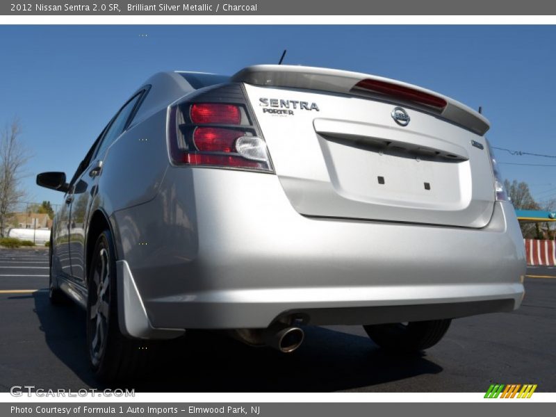 Brilliant Silver Metallic / Charcoal 2012 Nissan Sentra 2.0 SR