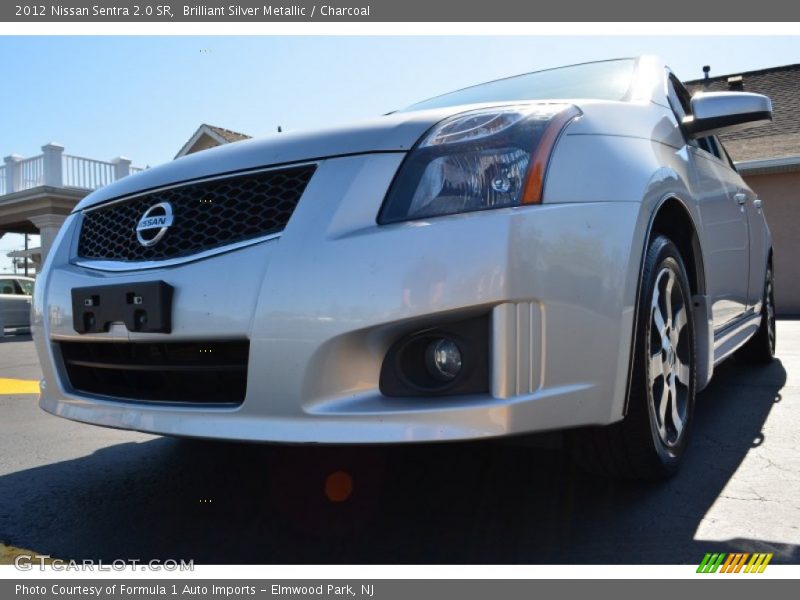 Brilliant Silver Metallic / Charcoal 2012 Nissan Sentra 2.0 SR