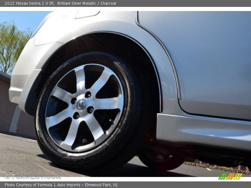 Brilliant Silver Metallic / Charcoal 2012 Nissan Sentra 2.0 SR