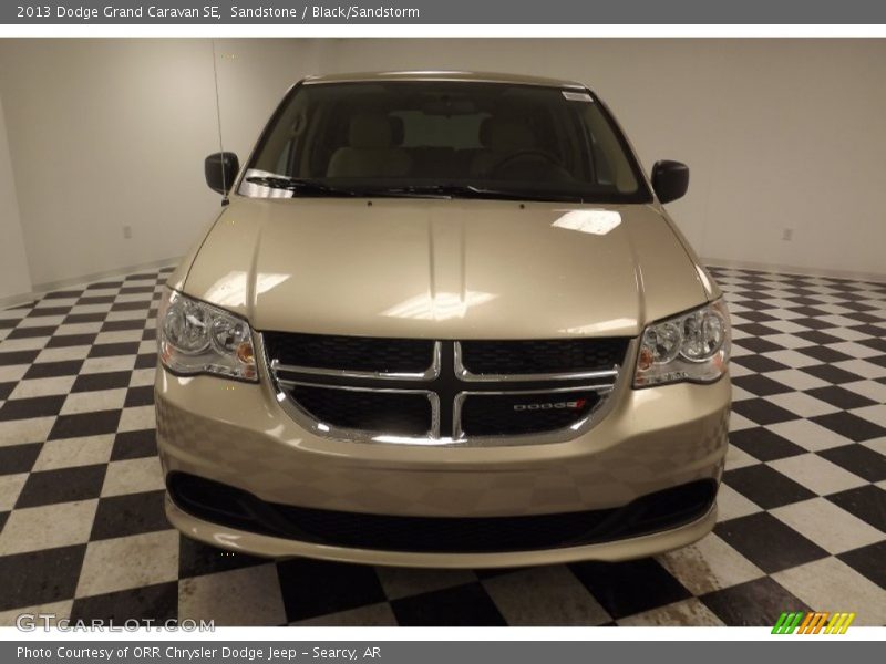 Sandstone / Black/Sandstorm 2013 Dodge Grand Caravan SE