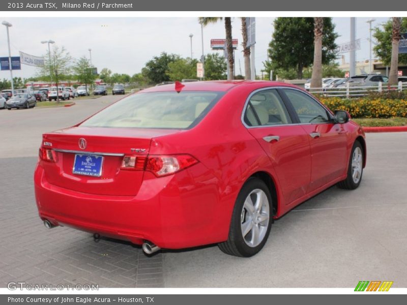 Milano Red / Parchment 2013 Acura TSX