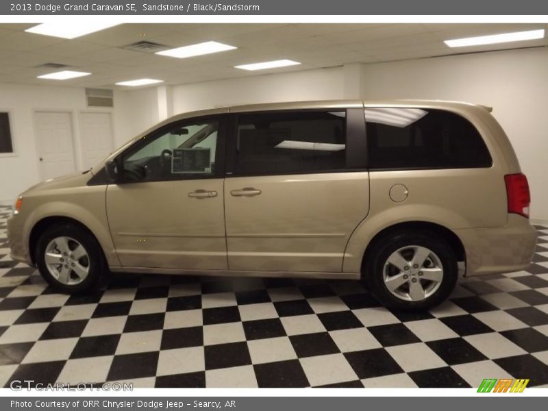 Sandstone / Black/Sandstorm 2013 Dodge Grand Caravan SE