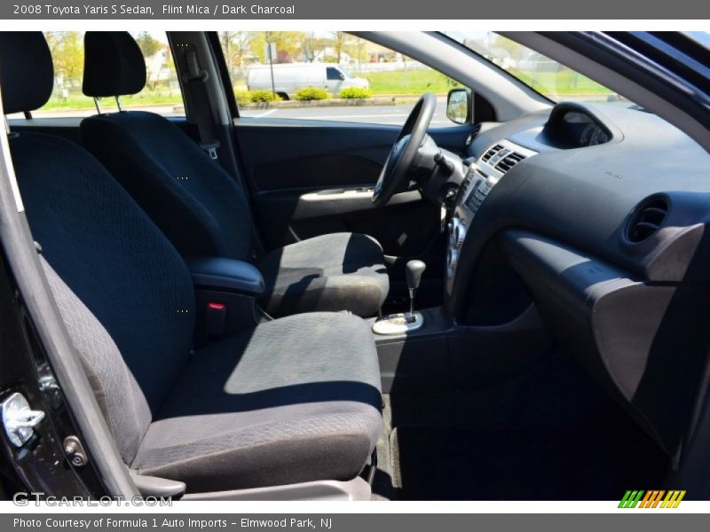 Flint Mica / Dark Charcoal 2008 Toyota Yaris S Sedan
