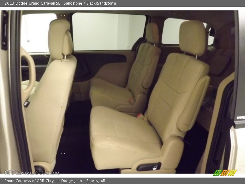 Sandstone / Black/Sandstorm 2013 Dodge Grand Caravan SE
