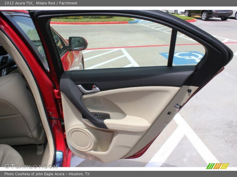 Milano Red / Parchment 2013 Acura TSX