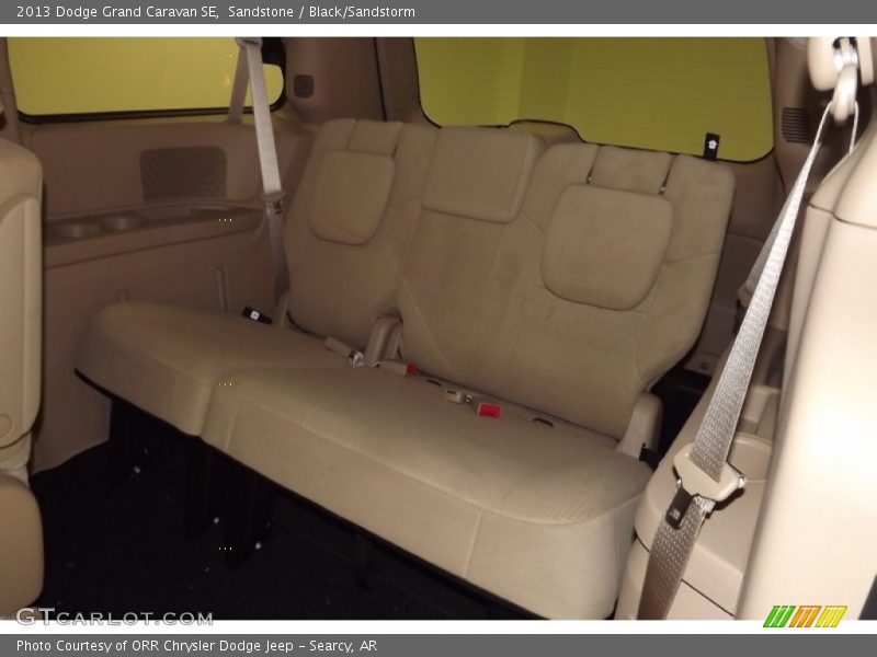 Sandstone / Black/Sandstorm 2013 Dodge Grand Caravan SE