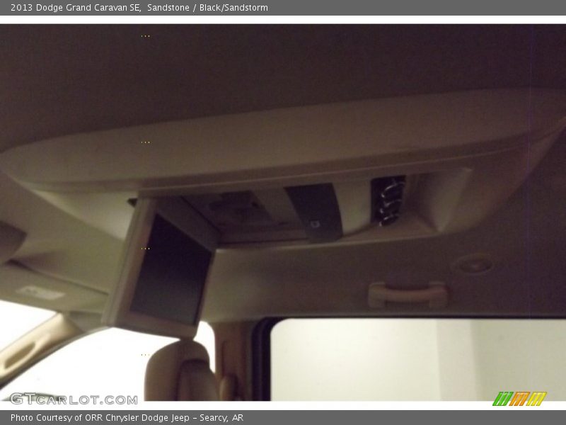Sandstone / Black/Sandstorm 2013 Dodge Grand Caravan SE