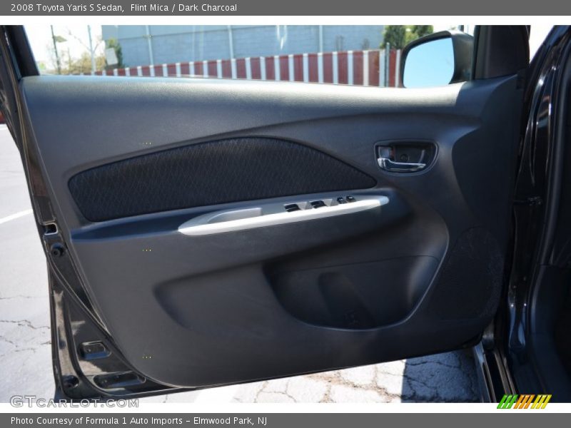 Flint Mica / Dark Charcoal 2008 Toyota Yaris S Sedan