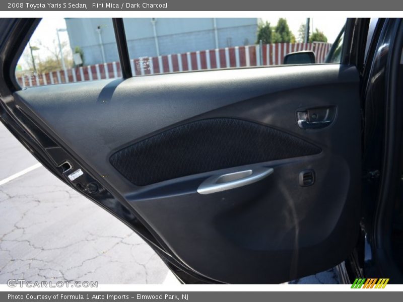 Flint Mica / Dark Charcoal 2008 Toyota Yaris S Sedan