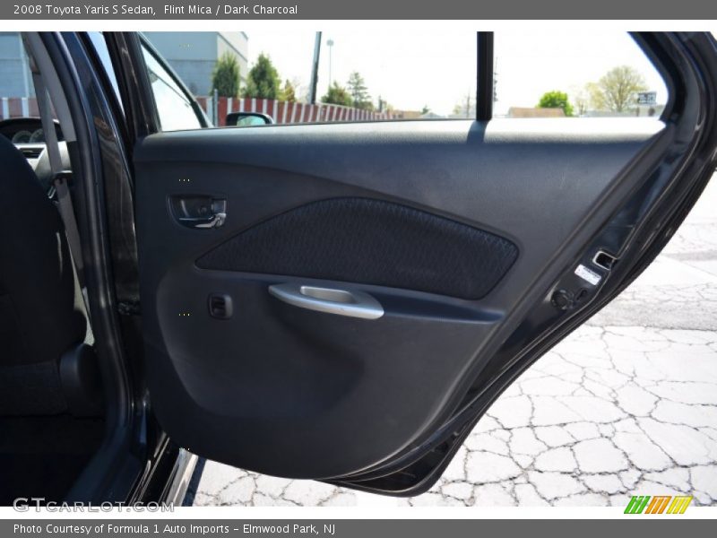 Flint Mica / Dark Charcoal 2008 Toyota Yaris S Sedan